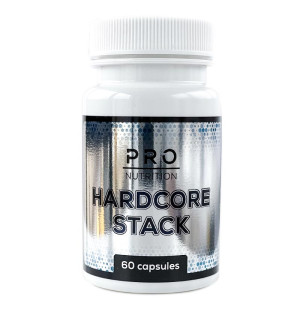 Sarm Pro Nutrition Hardcore Stack 60 caps.