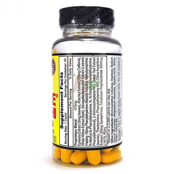 Product composition Hi-Tech Pharma ECA EXTREME 90 caps.