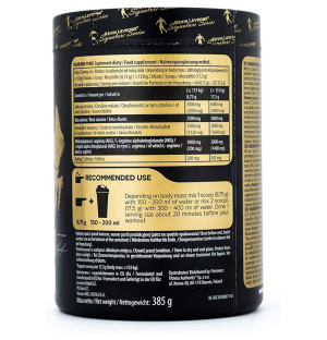 Product composition Kevin Levrone Shaaboom Pump 450g