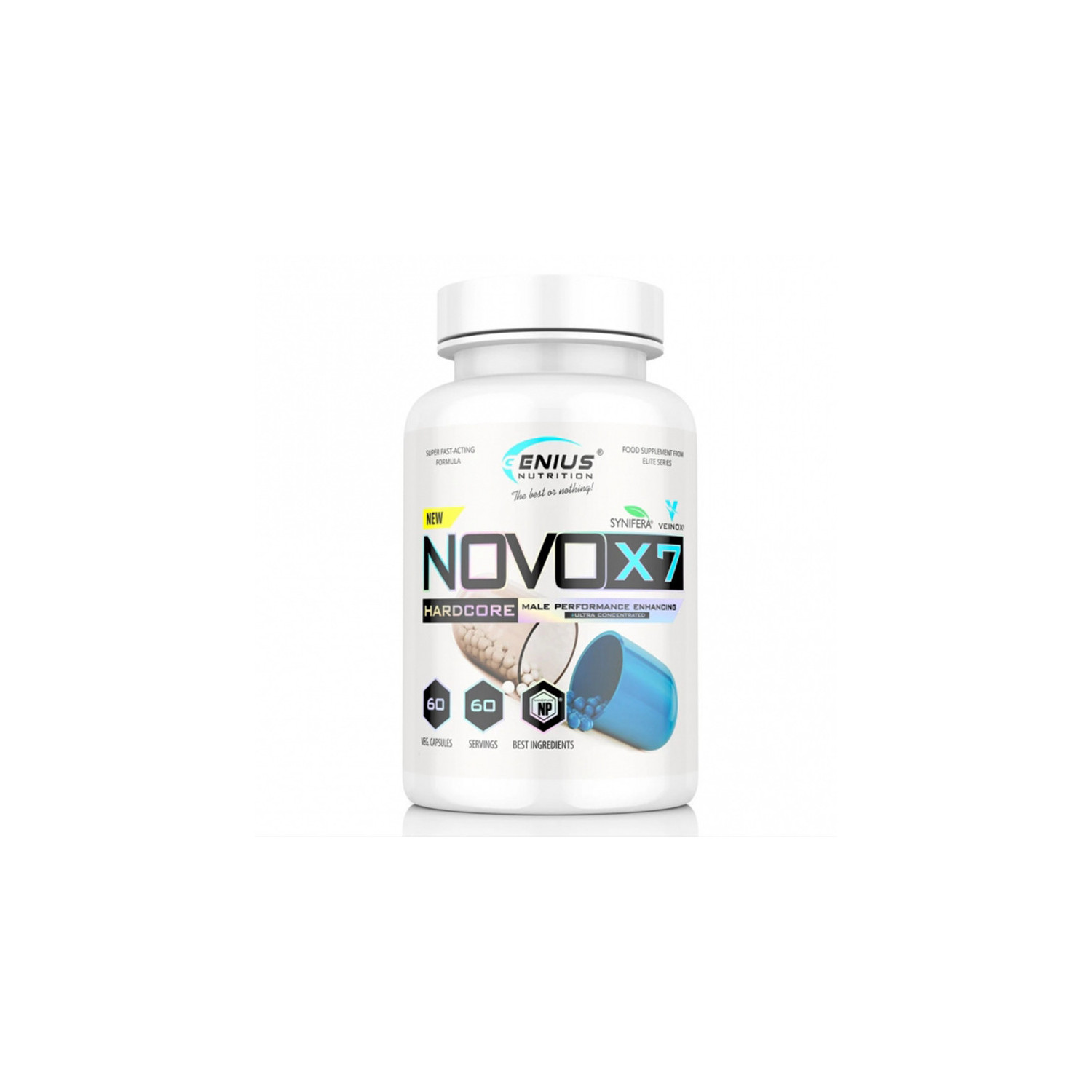 Genius Nutrition Novo-X7 60 caps.