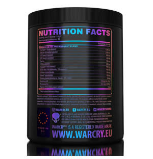 Product composition Genius Nutrition Warcry Ultra 300g