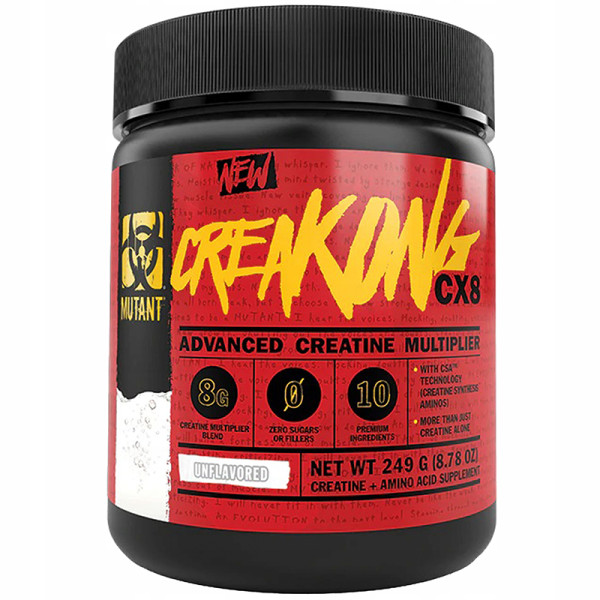 Creatine Stack PVL Mutant CreaKong CX8 249g