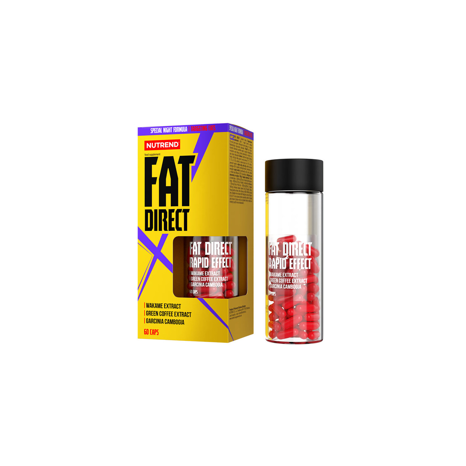 Nutrend Fat Direct Night Formula 60 caps.