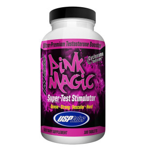 USP Labs PINK MAGIC Super-Test Stimulator 180 caps.