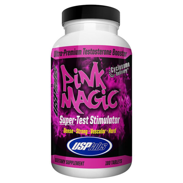 USP Labs PINK MAGIC Super-Test Stimulator 180 caps.