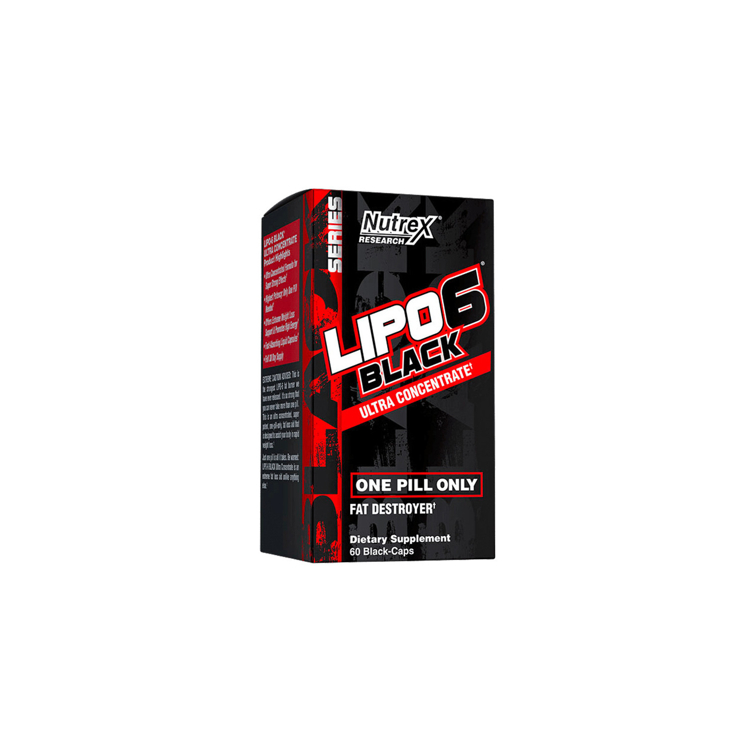 LIPO6 BLACK ULTRA CONCENTRATE 60 caps.