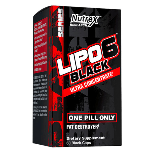 LIPO6 BLACK ULTRA CONCENTRATE 60 caps.