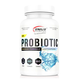 Genius Nutrition Probiotic 60 caps.