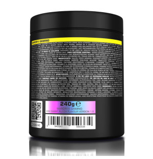 Product composition Genius Nutrition Warcry Gaming 240g Kiwi Sweet