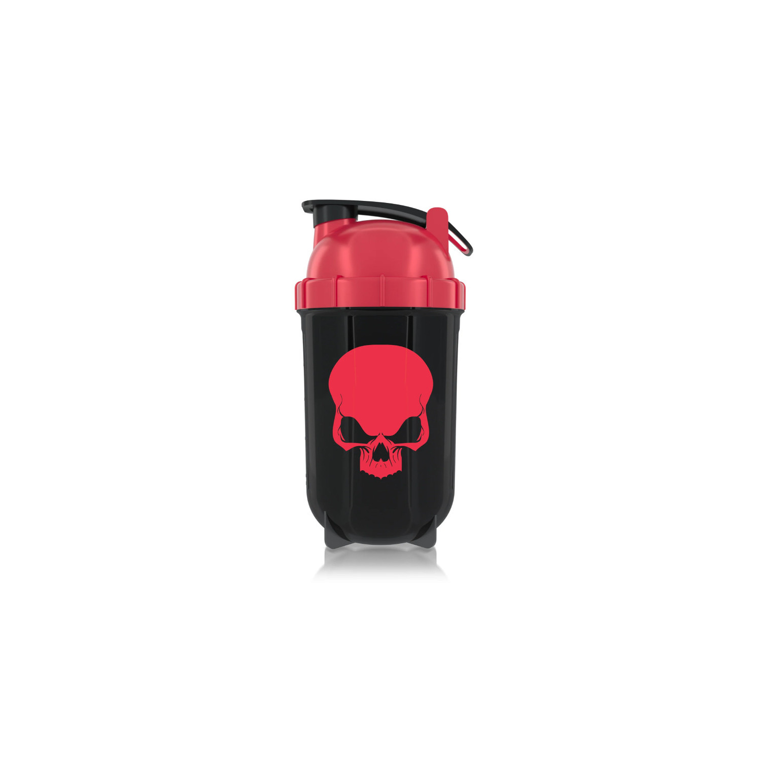 Genius Nutrition Shaker Warcry 500ml Czarno-Czerwony