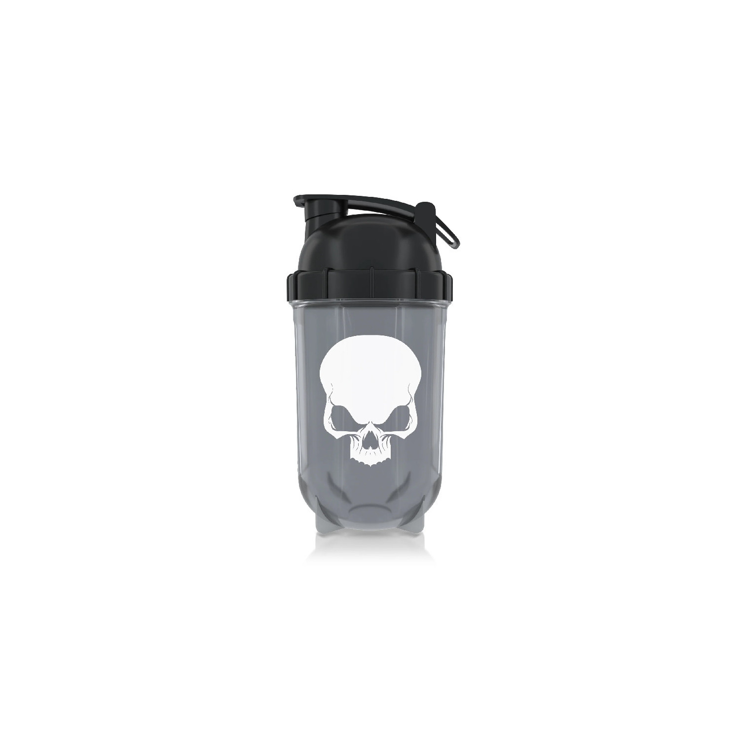 Genius Nutrition Shaker Warcry 500ml Black-Transparent