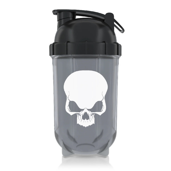 Genius Nutrition Shaker Warcry 500ml Black-Transparent