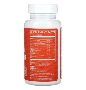 Product composition Raw Nutrition Essential Fat Burner 60 caps.