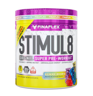 FINAFLEX STIMUL8 Original Pre-Workout 245g Bulk Burner & Pre-workout