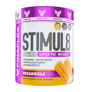 FINAFLEX STIMUL8 Original Pre-Workout 245g Bulk Burner & Pre-Workout