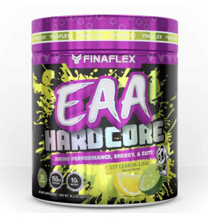 The innovative EAA HARDCORE™ formula is enriched with Exogenous Amino Acids (EAA)