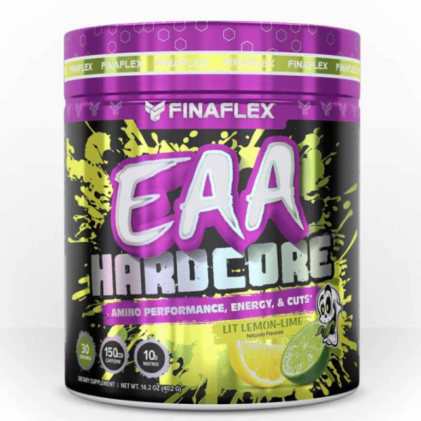 Nowatorska formuła EAA HARDCORE™ jest wzbogacona o Aminokwasy Egzogenne (EAA)