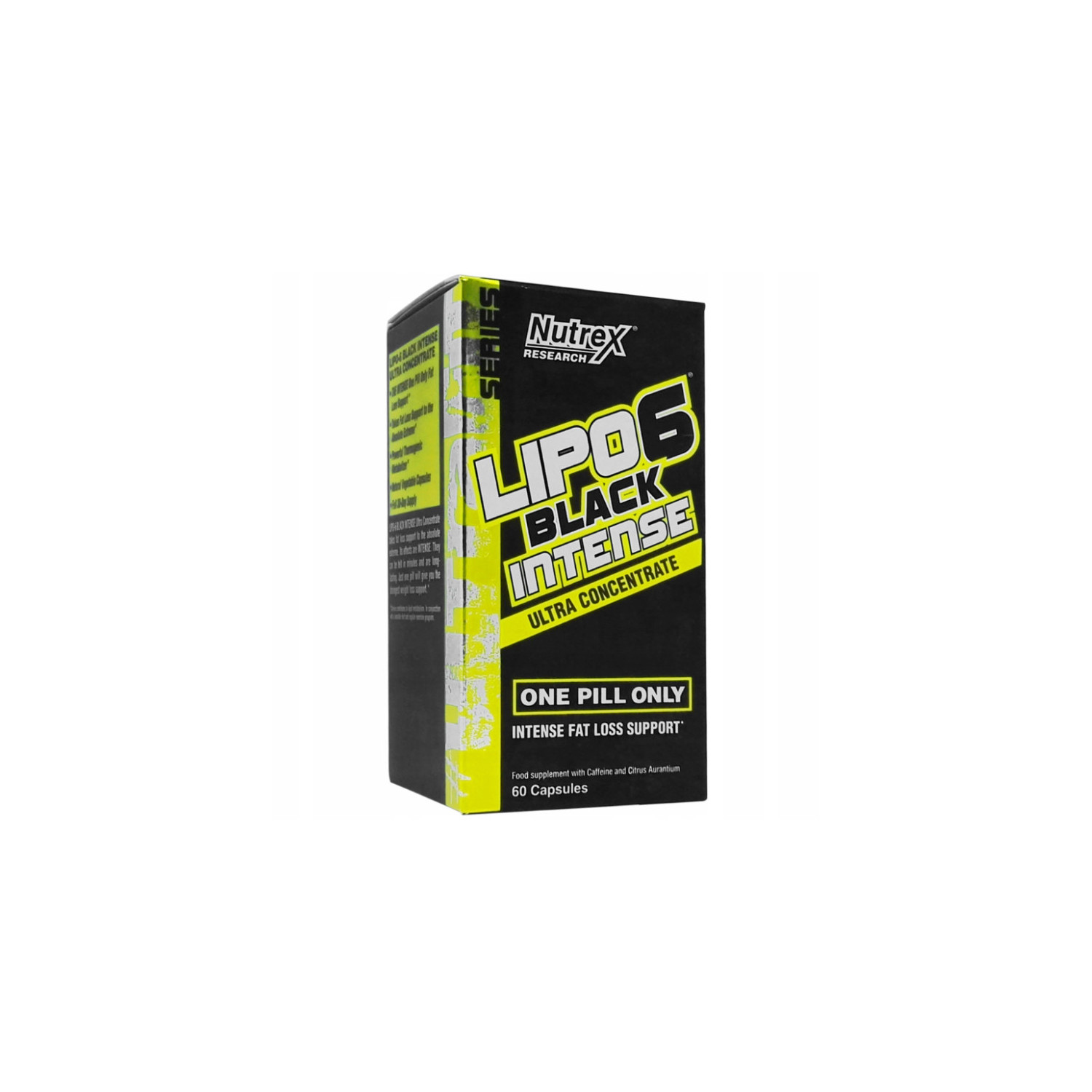 Lipo 6 Black UC Intense is rich in active ingredients to support your goals.