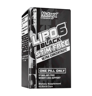 Lipo 6 Black Ultra Concentrate Stim-Free is an innovative product for those seeking effective weight loss support