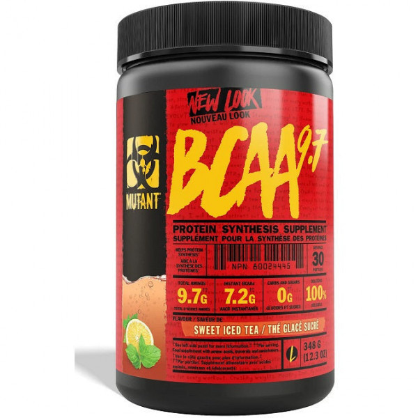 MUTANT BCAA 9.7 provides up to 9.7 grams of amino acids per serving