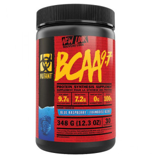 MUTANT BCAA 9.7 provides up to 9.7 grams of amino acids per serving