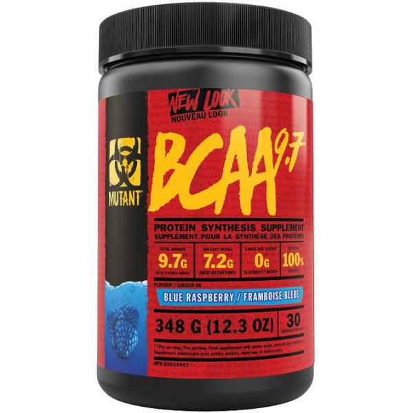 MUTANT BCAA 9.7 provides up to 9.7 grams of amino acids per serving