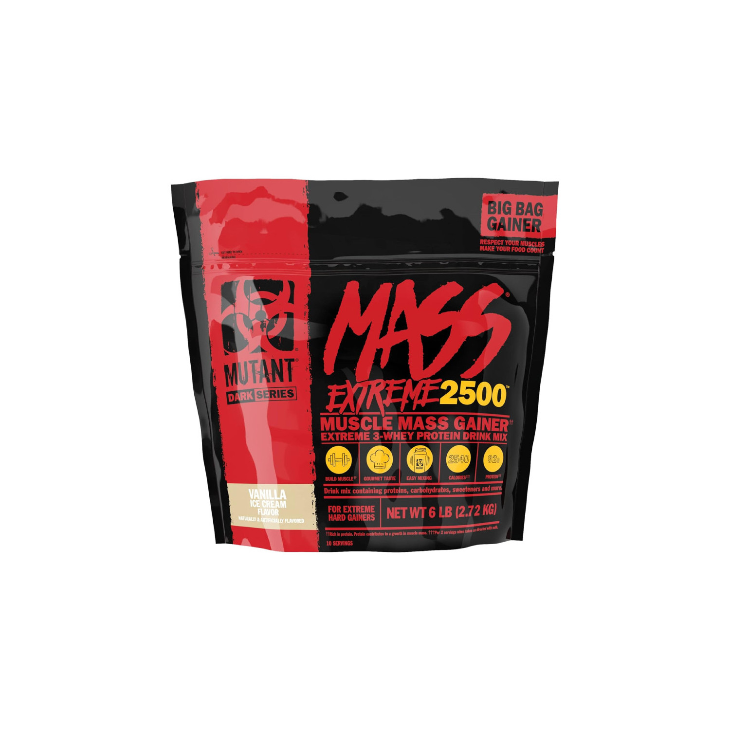 Mutant Mass Extreme 2500 2720g Vanilleeis