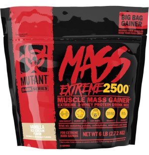 Mutant Mass Extreme 2500 2720g Muscle mass building supplement
