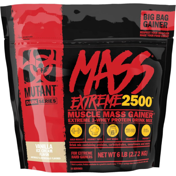 Mutant Mass Extreme 2500 2720g Muscle mass building supplement