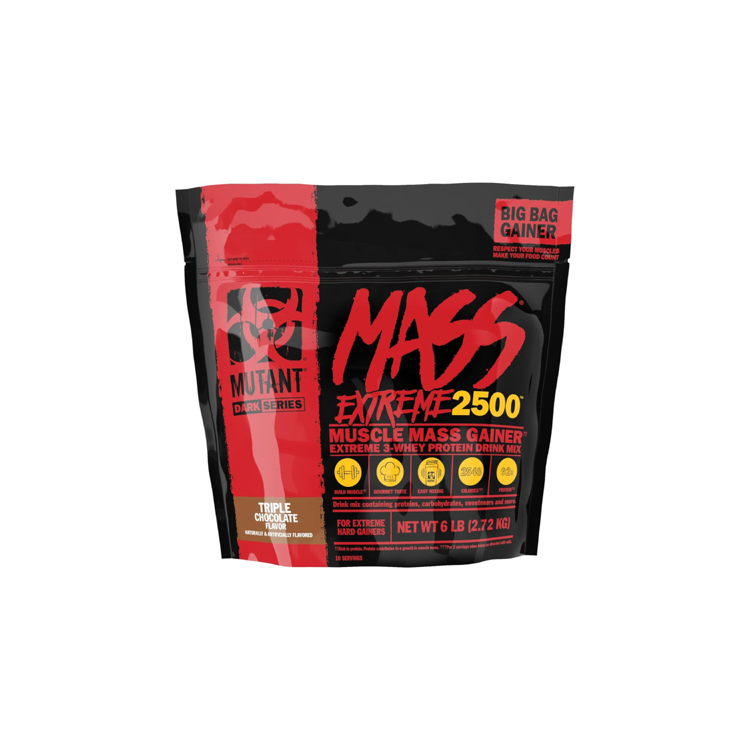 Mutant Mass Extreme 2500 2720g Czekolada