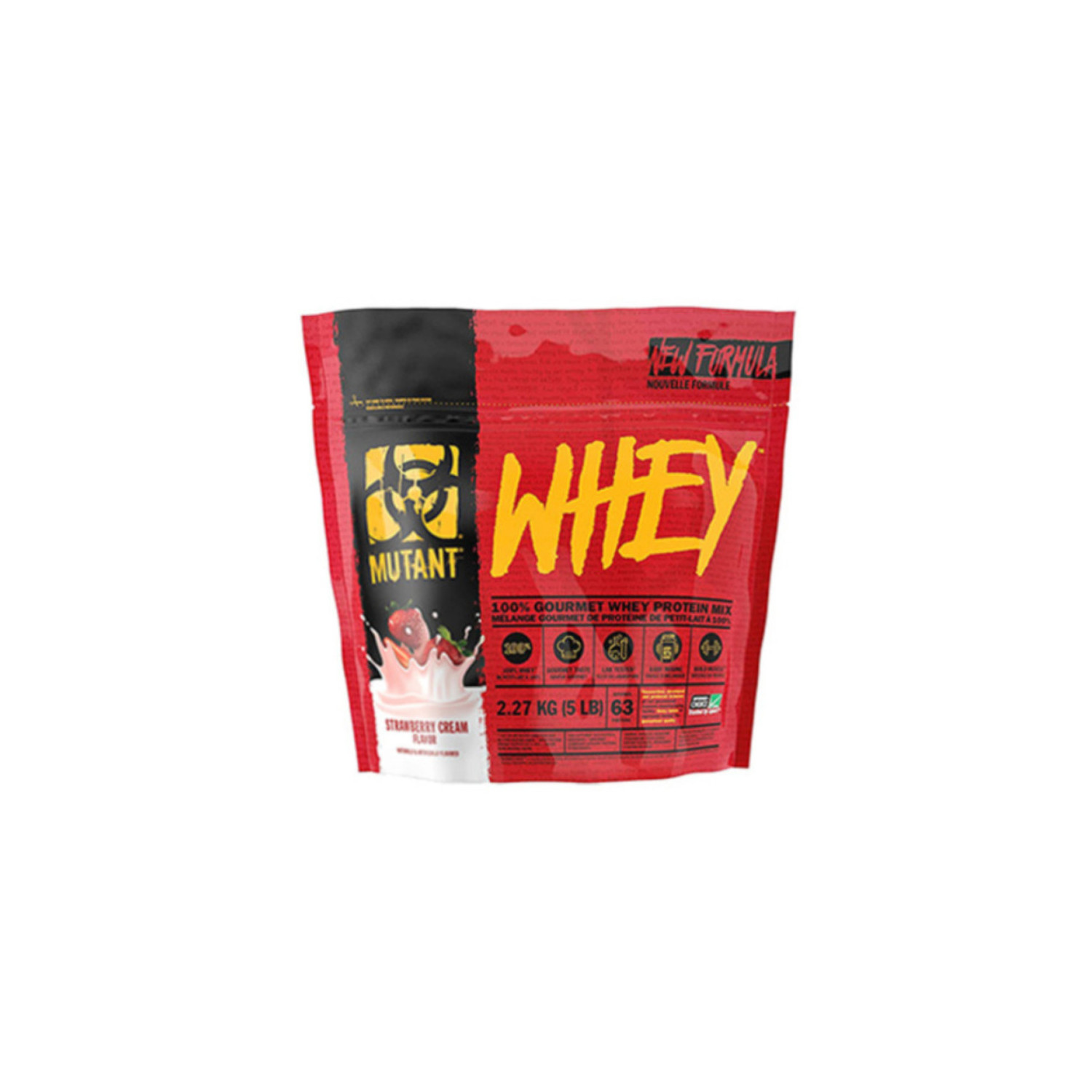 Mutant Whey 2270g Krem Truskawkowy