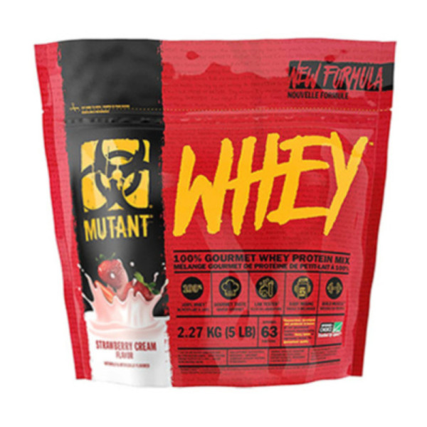 Mutant Whey 2270g Krem Truskawkowy