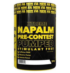 NAPALM Pre-contest pumped stimulant free 350g