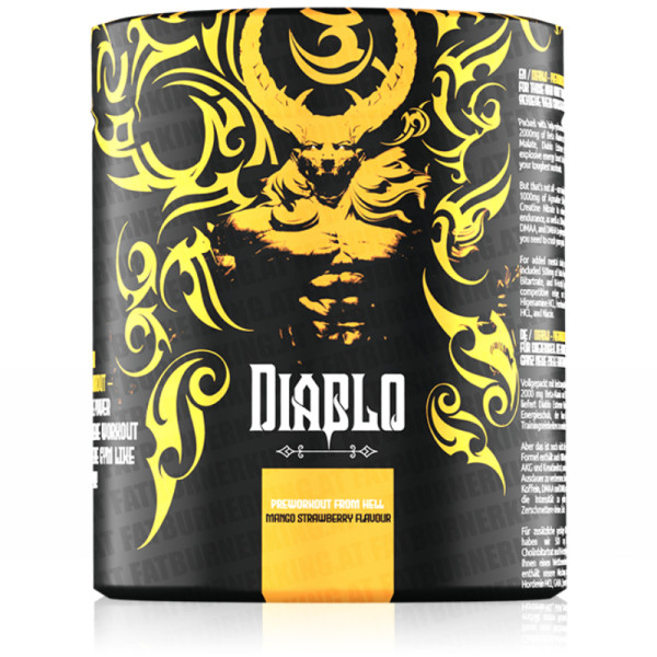 DIABLO PRE-WORKOUT 250G Mango-Strawberry