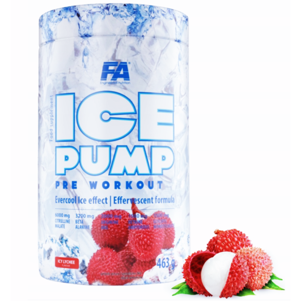 FA ICE Pump Pre workout 463g Liczi