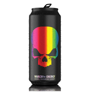 Genius Warcry Energy Drink 300ml Rainbow Candy