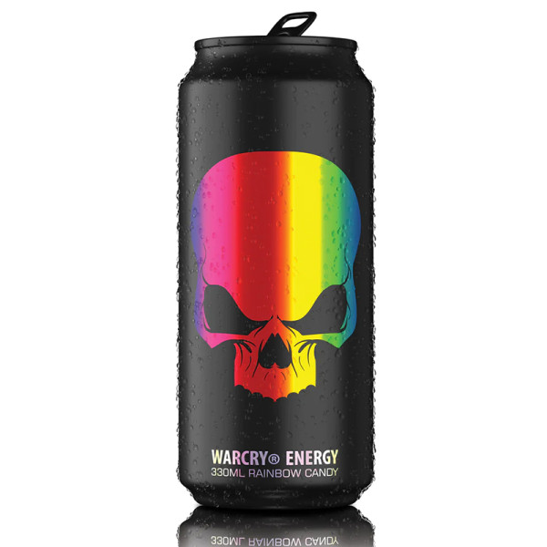 Genius Warcry Energy Drink 300ml Rainbow Candy