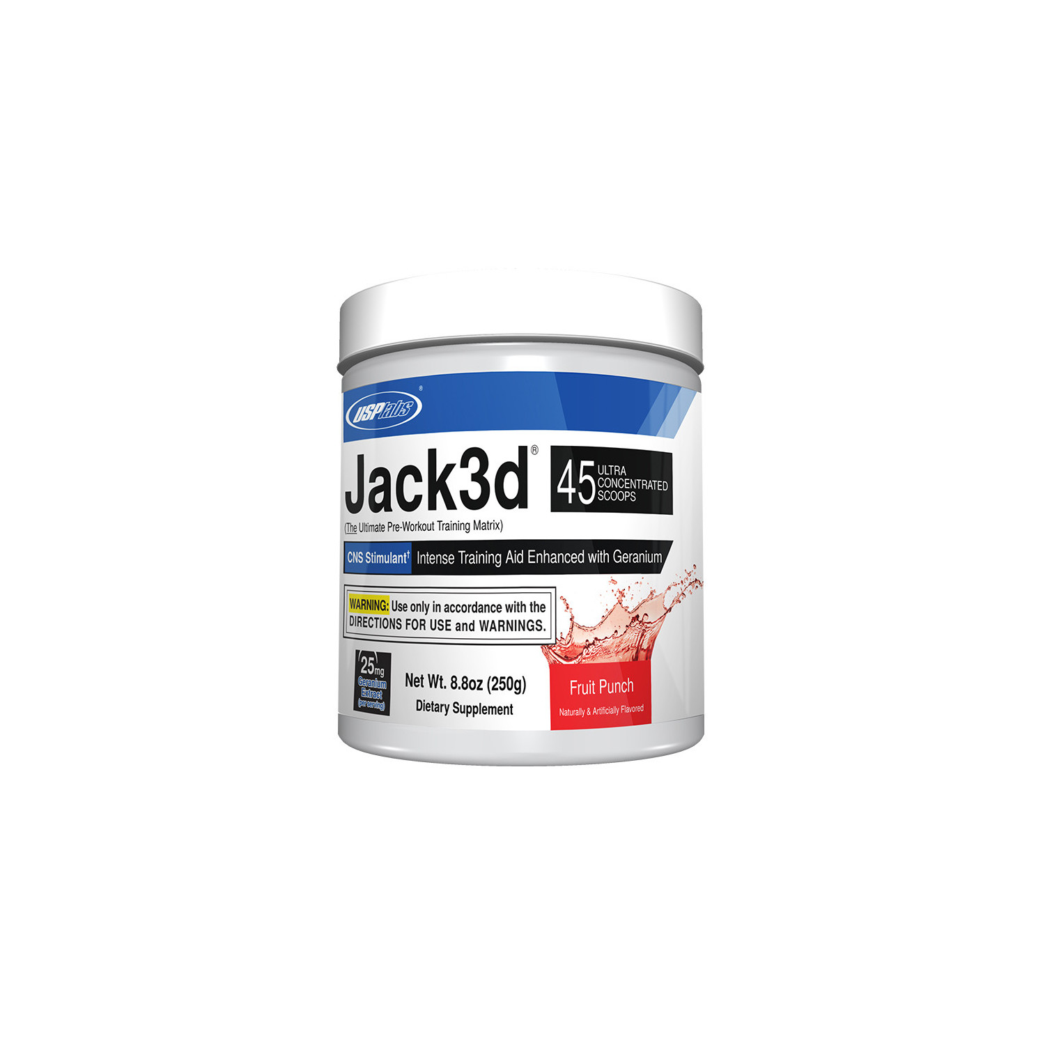 USP Labs Jack3D 250g Fruit Punch