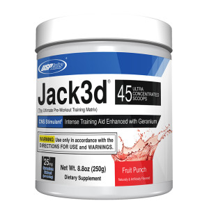 USP Labs Jack3D 250g Fruit Punch