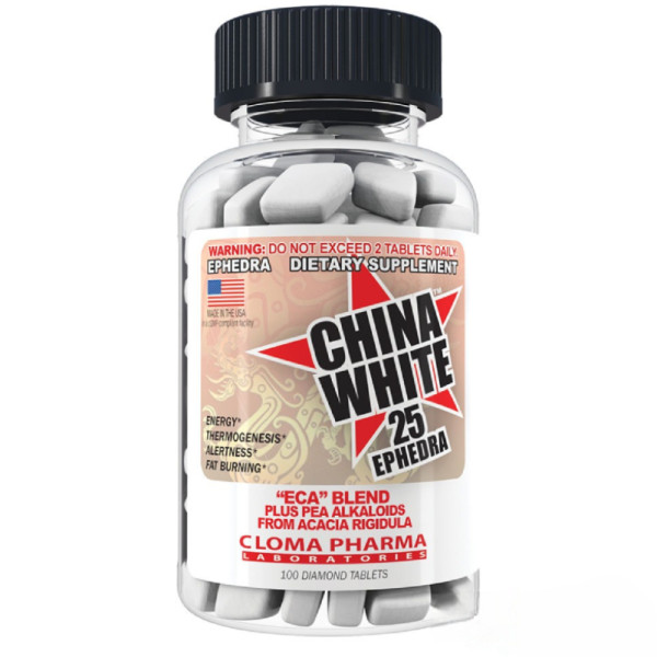 Cloma China White - 100 caps.