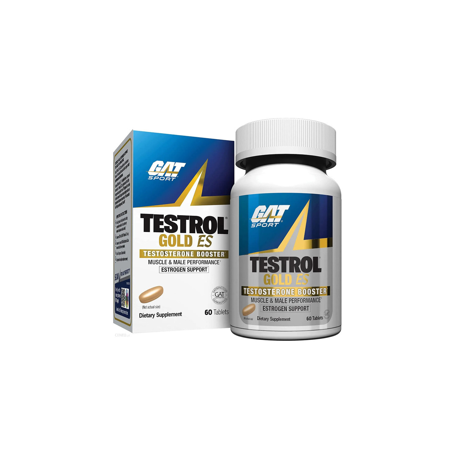 GAT Sport TESTROL Gold 60 caps.