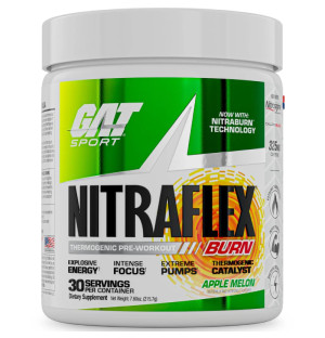 GAT Sport NITRAFLEX Burn 215g Apfel-Melone