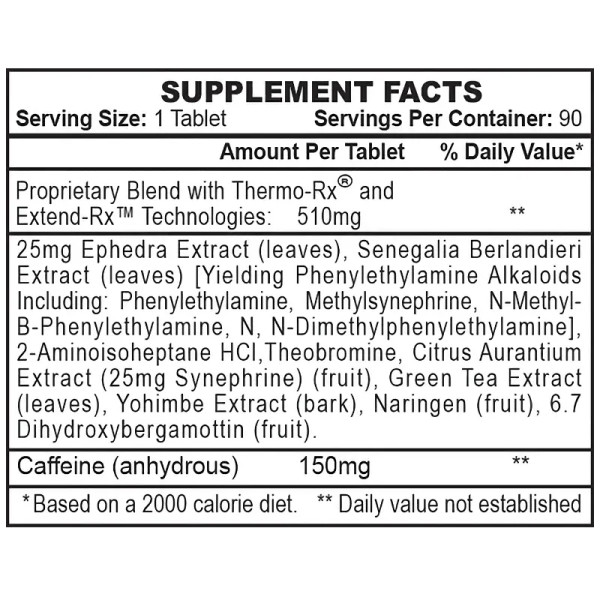 Product composition Hi-Tech Pharma STIMEREX-ES 90 tab.