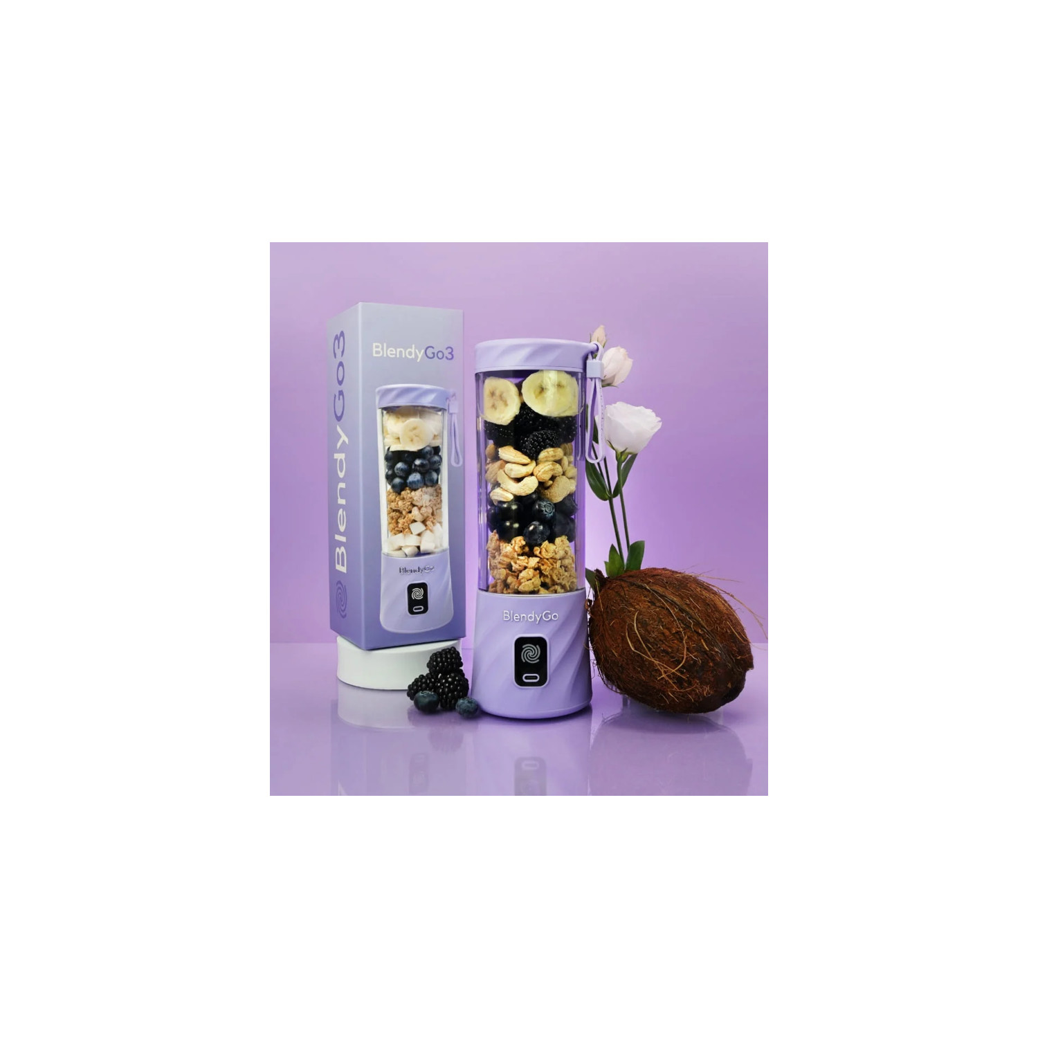 BlendyGo 3 Personal Blender Lavendel