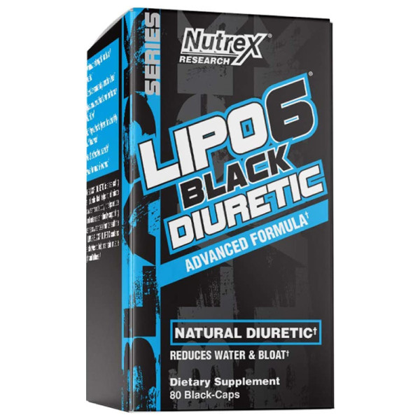 Nutrex Lipo6 Black Diuretic 80 caps.