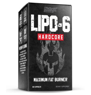 Nutrex Lipo6 Hardcore 60 caps.