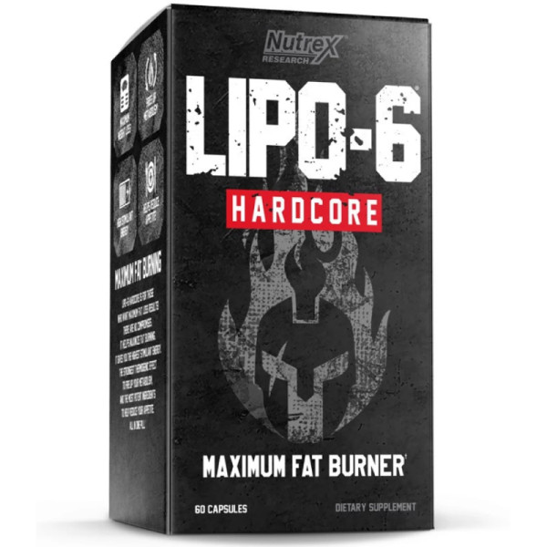 Nutrex Lipo6 Hardcore 60 caps.