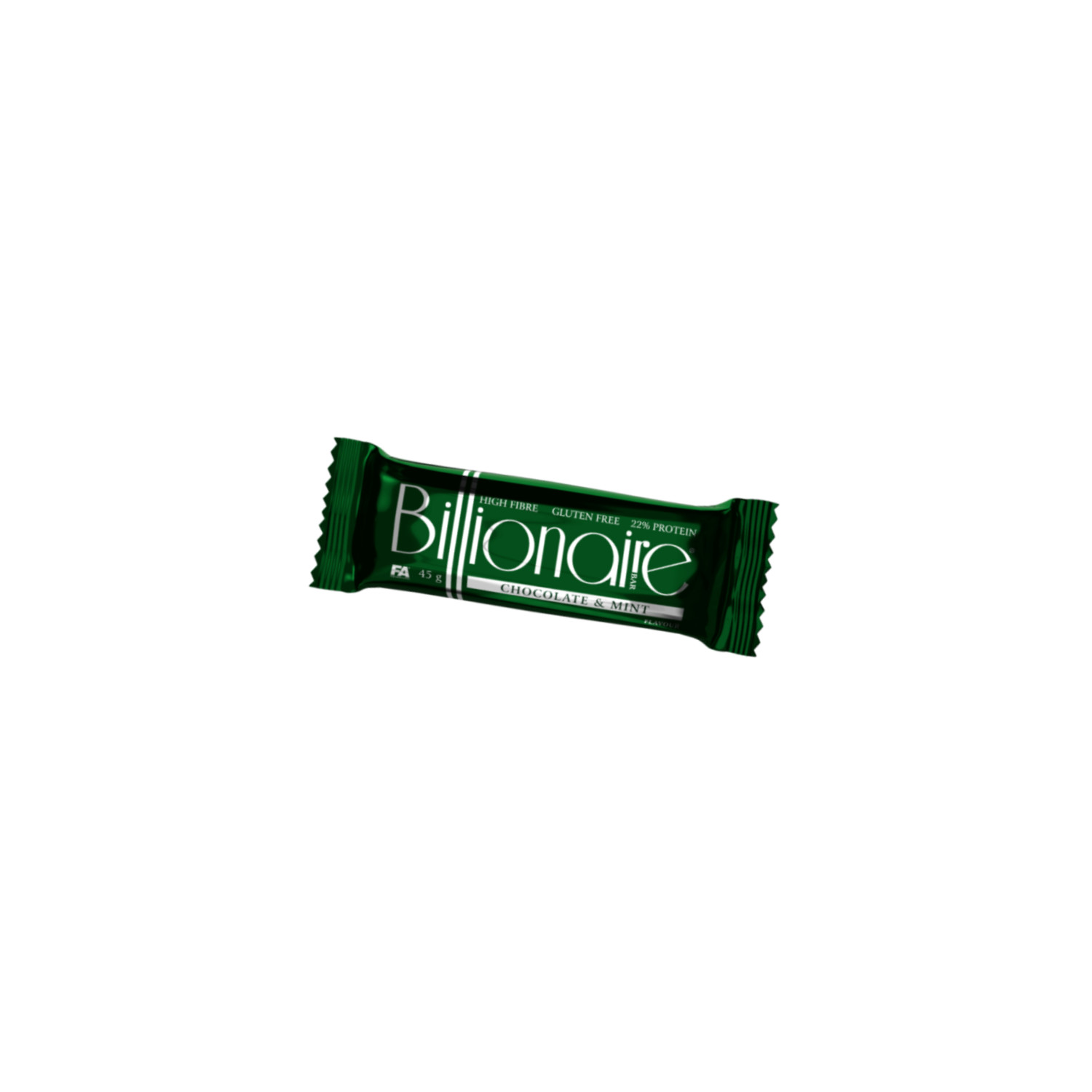 BILLIONAIRE BAR 45g Milk chocolate and mint