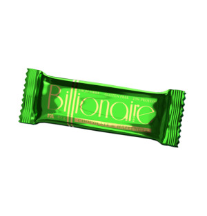 BILLIONAIRE BAR 45g Milk chocolate hazelnut