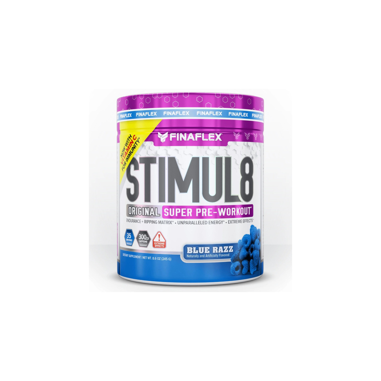 FINAFLEX STIMUL8 Original Pre-Workout 245g Blue raspberry